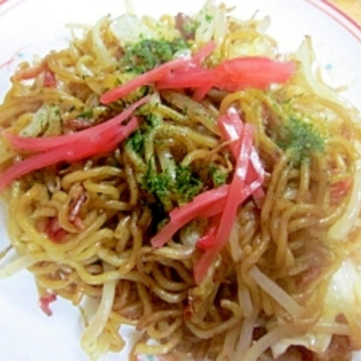 もやしたっぷり 桜えびとキャベツの焼きそば レシピ 作り方 By アルプスの乙女 楽天レシピ